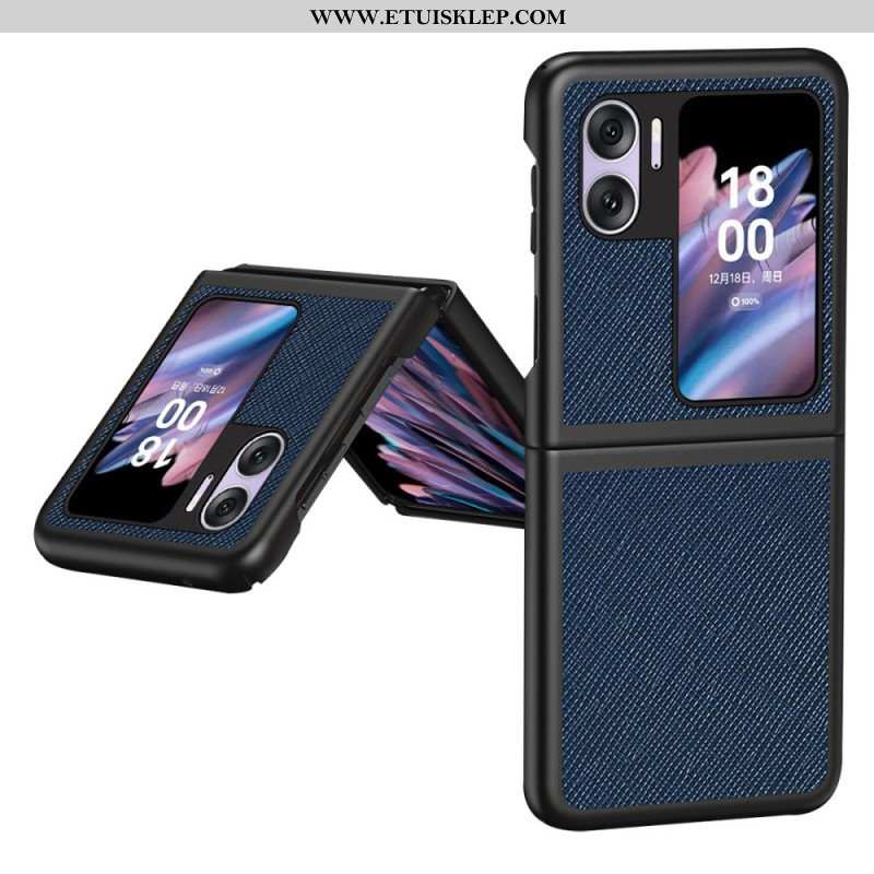 Etui do Oppo Find N2 Flip Etui Folio Teksturowany Skórzany Styl